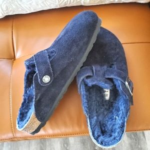 Birkenstock Boston shearling clogs